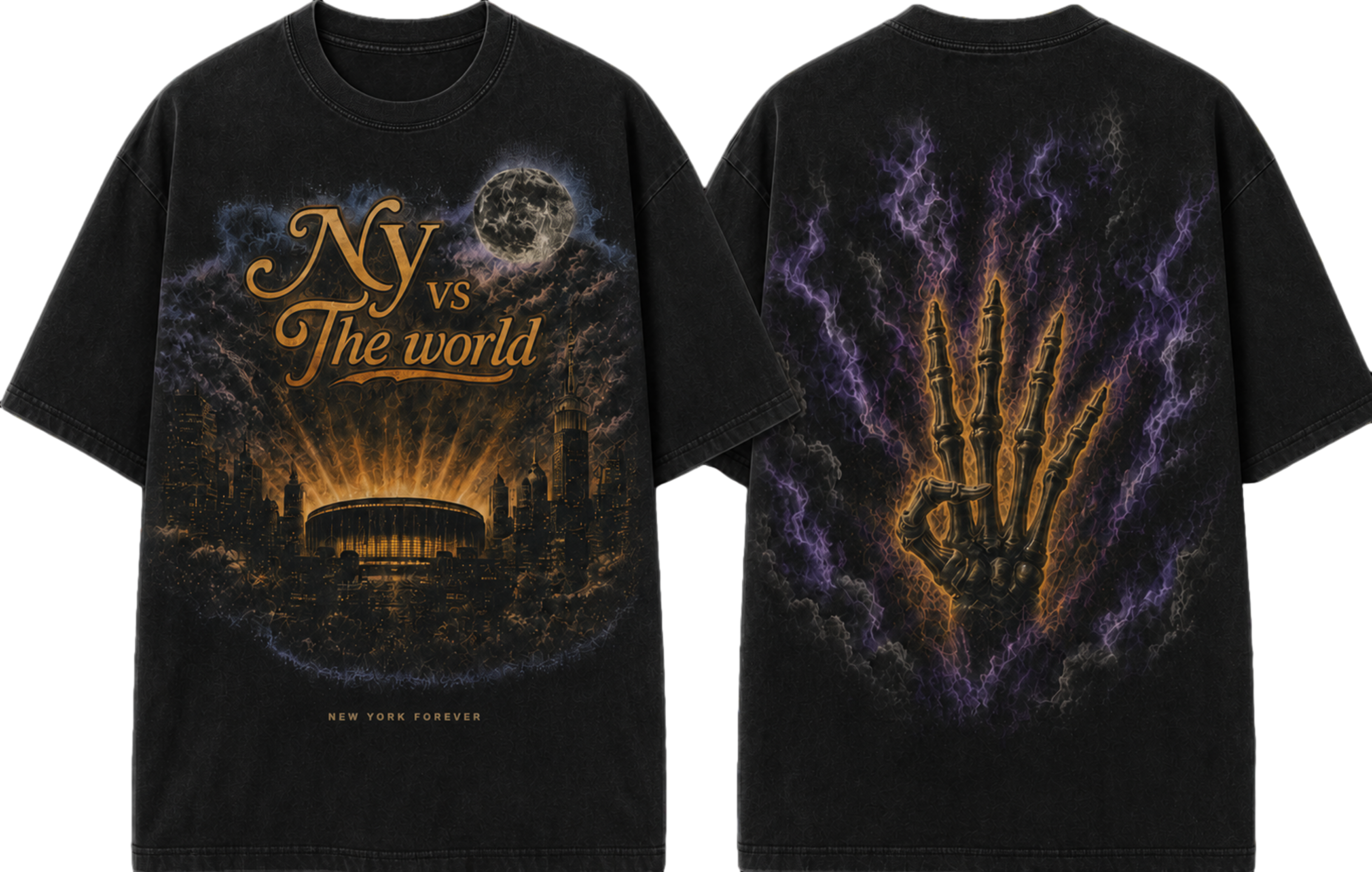 NY vs The World — Knicks In 4 Tee (Pre-Order)