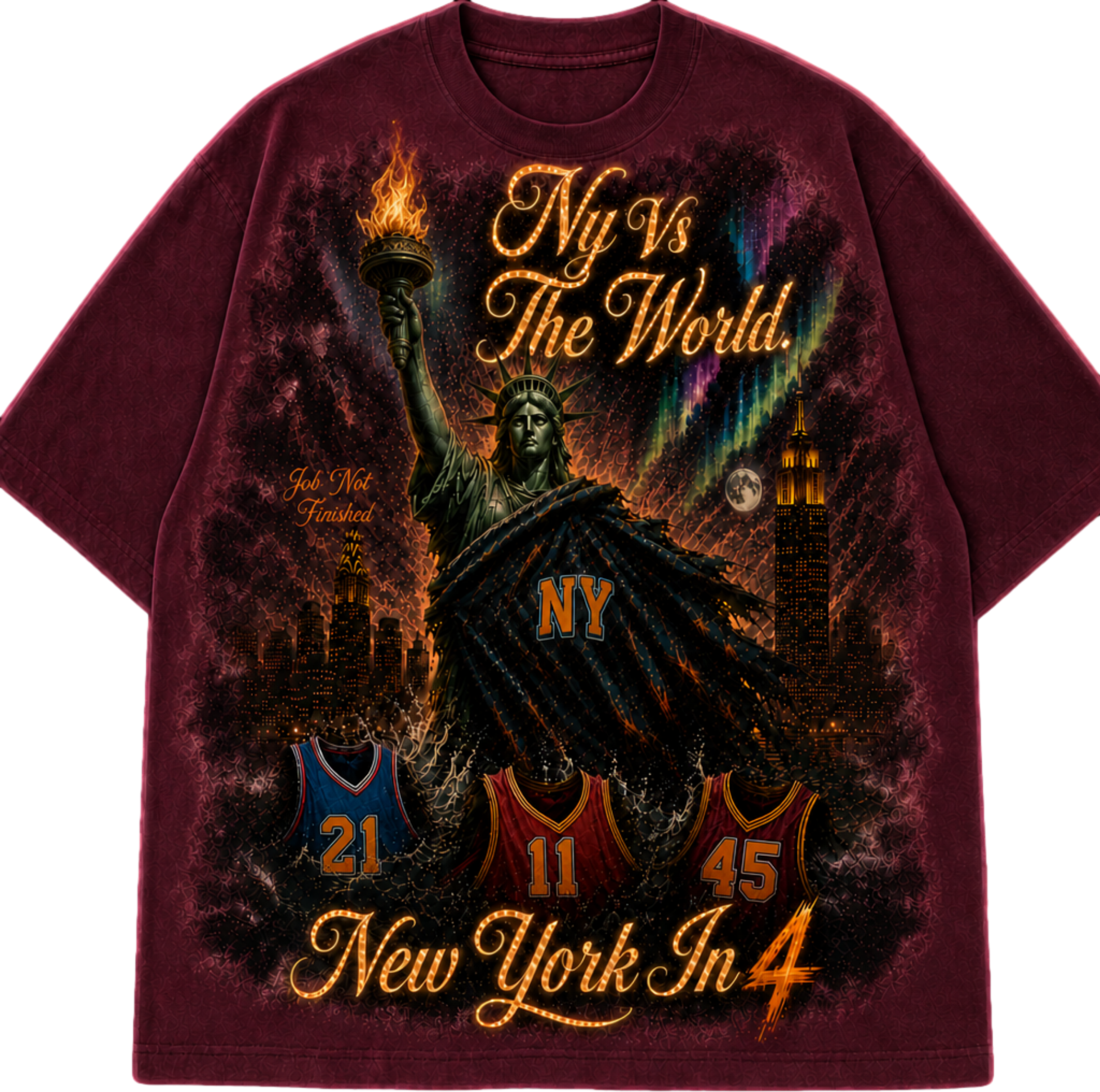 NY vs The World — Lady Liberty Tee (Pre-Order)