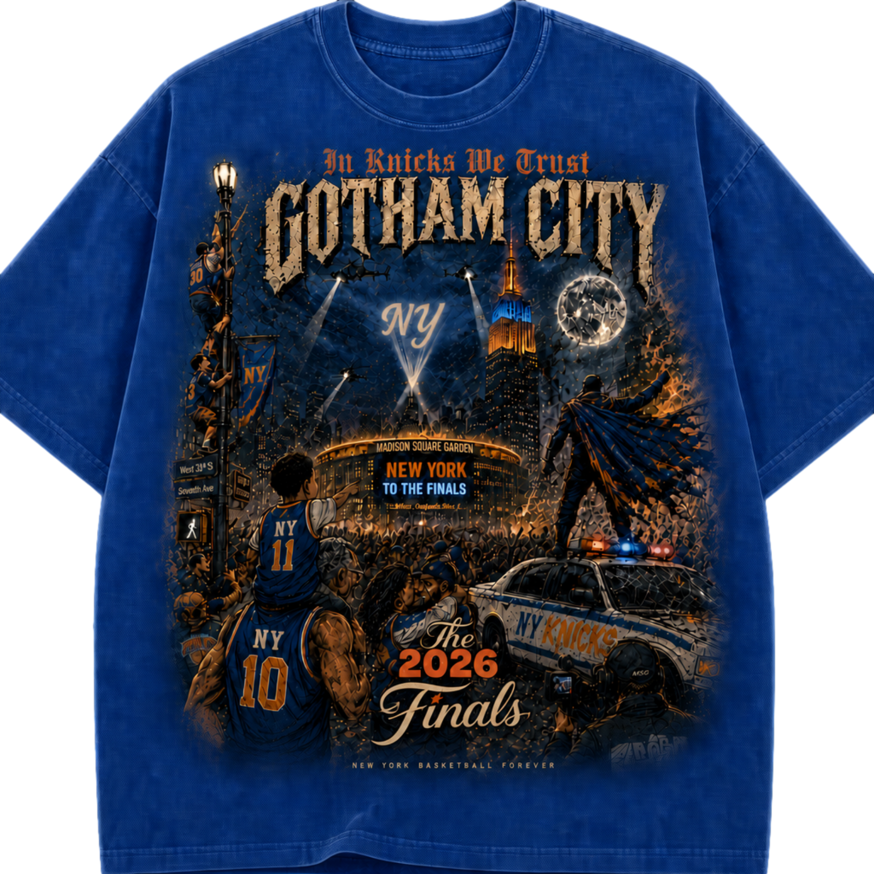 In Knicks We Trust — Gotham City Tee (Pre-Order)