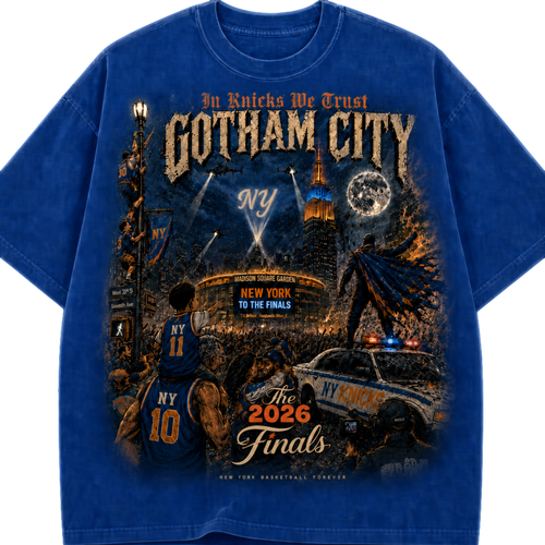 In Knicks We Trust — Gotham City Tee (Pre-Order)