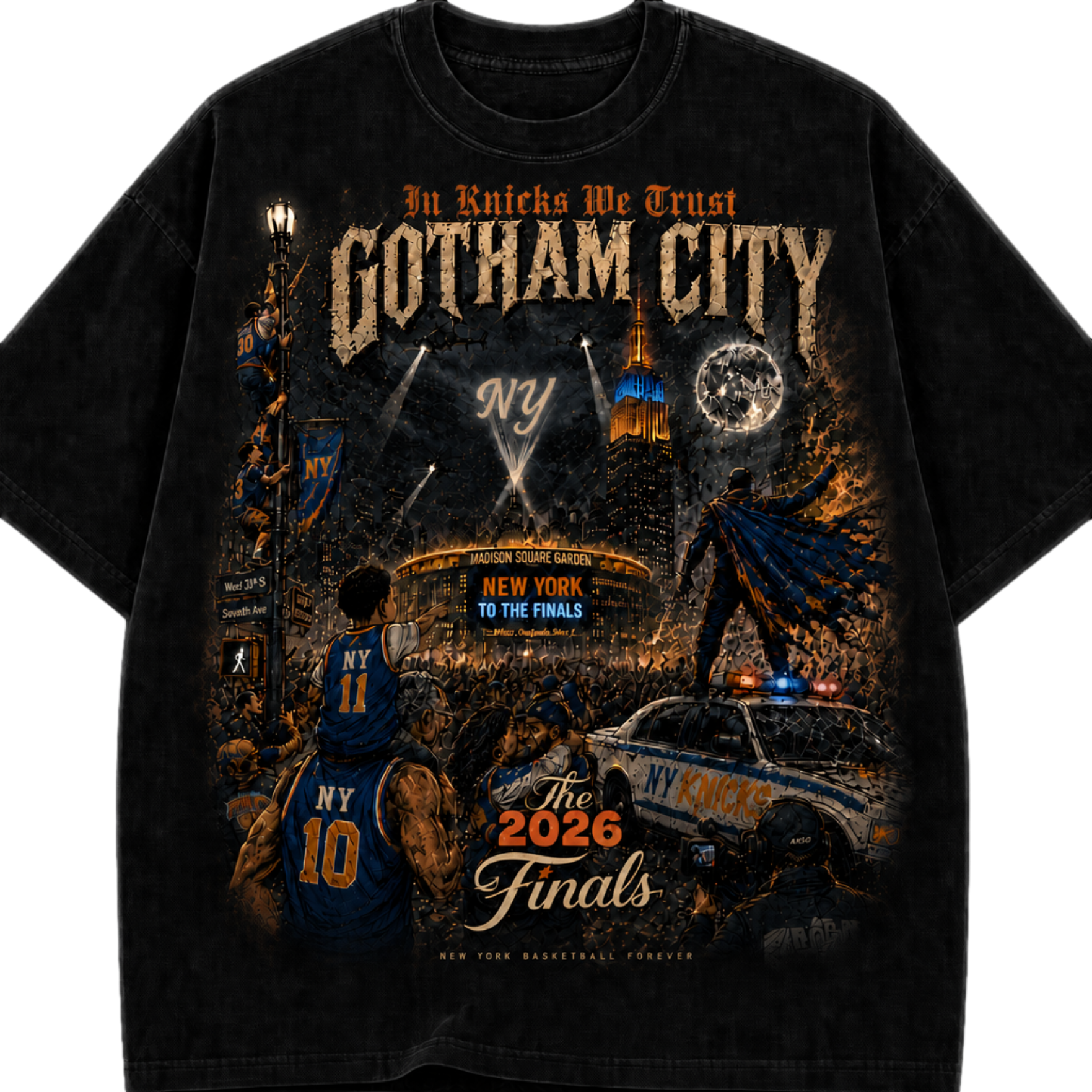 In Knicks We Trust — Gotham City Tee (Pre-Order)