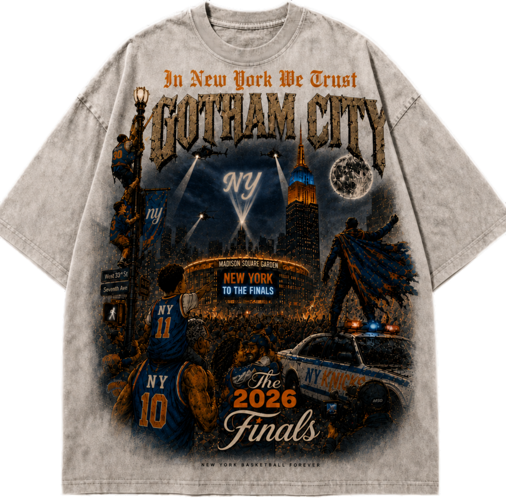 In Knicks We Trust — Gotham City Tee (Pre-Order)