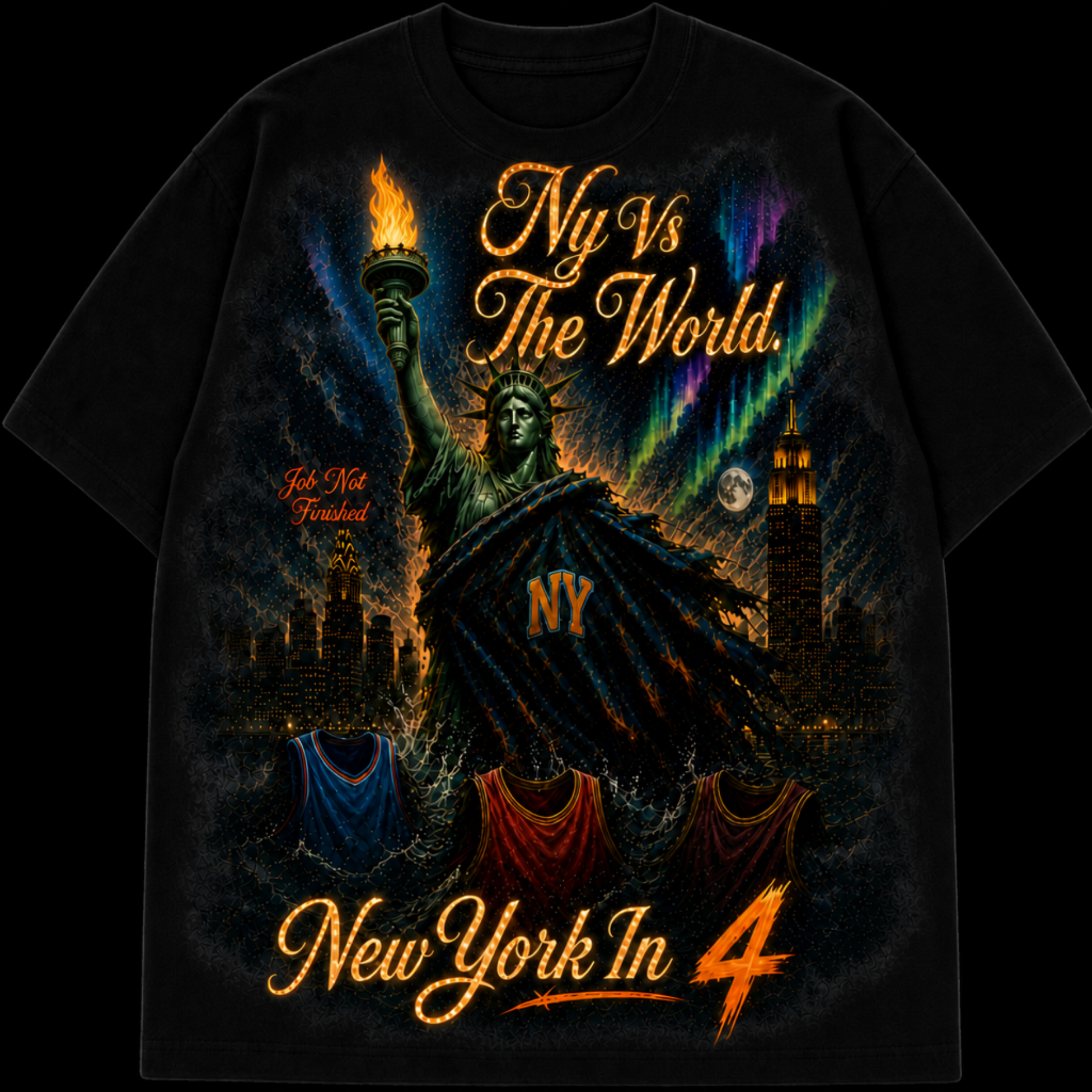 NY vs The World — Lady Liberty Tee (Pre-Order)