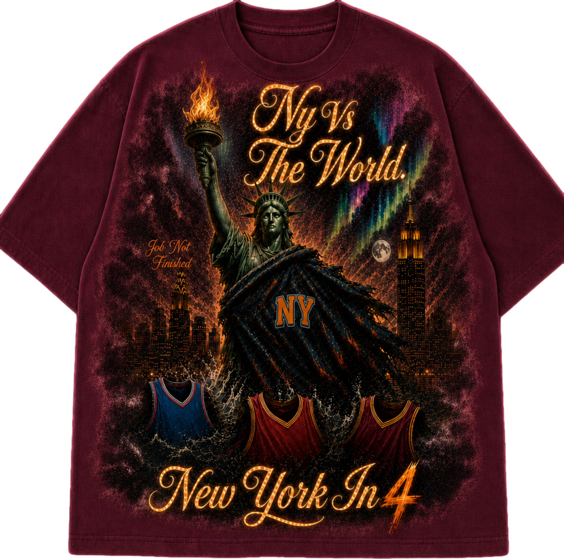 NY vs The World — Lady Liberty Tee (Pre-Order)