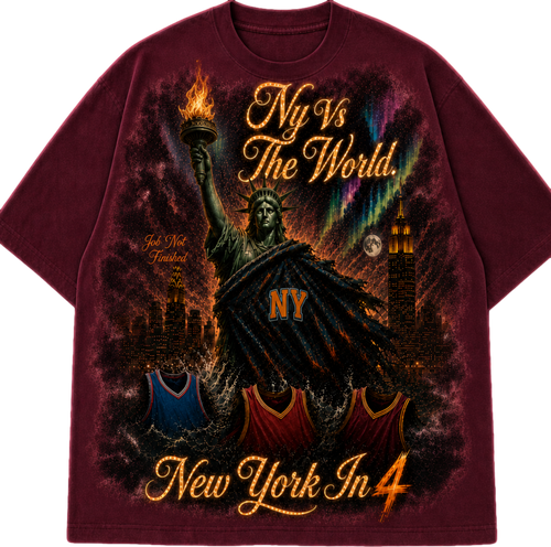 NY vs The World — Lady Liberty Tee (Pre-Order)