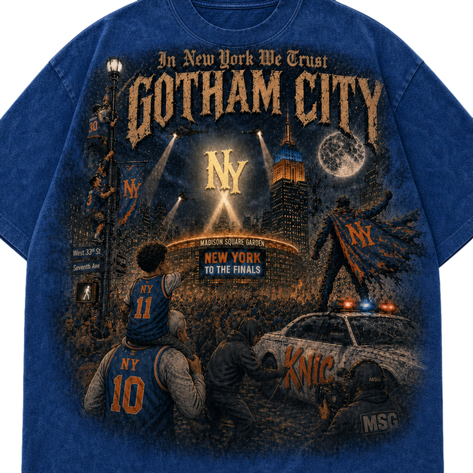 In Knicks We Trust — Gotham City Tee (Pre-Order)