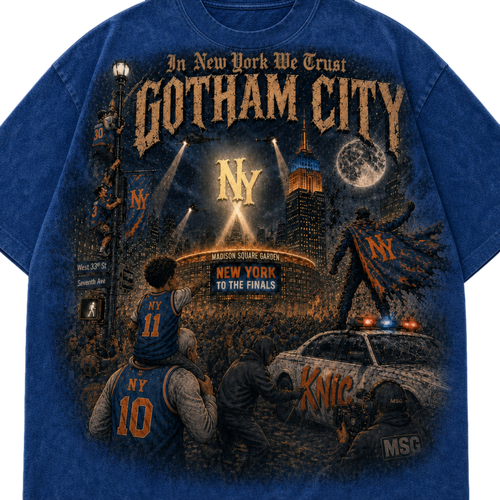 In Knicks We Trust — Gotham City Tee (Pre-Order)