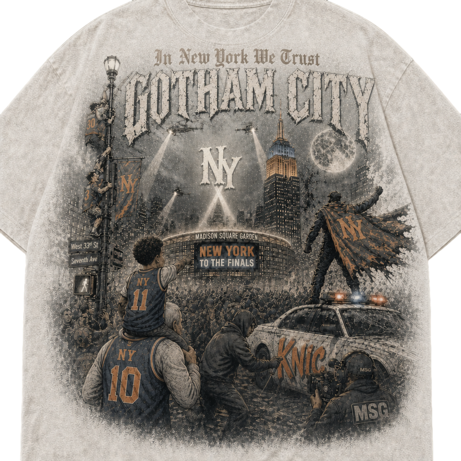In Knicks We Trust — Gotham City Tee (Pre-Order)