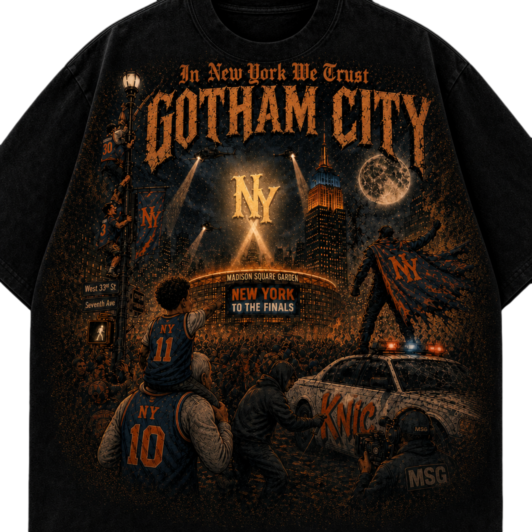In Knicks We Trust — Gotham City Tee (Pre-Order)
