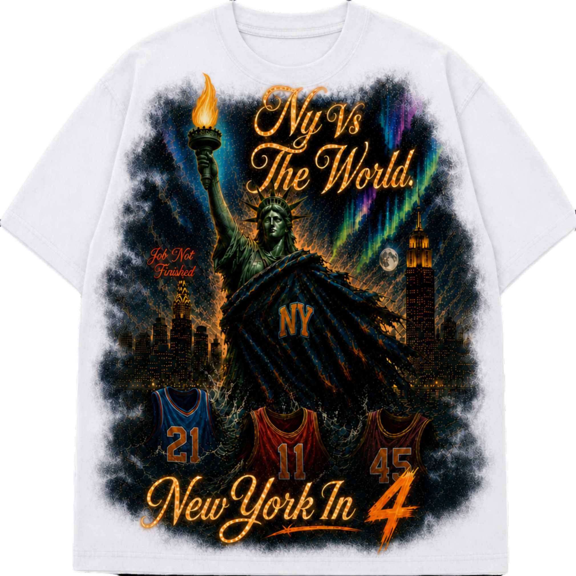 NY vs The World — Lady Liberty Tee (Pre-Order)