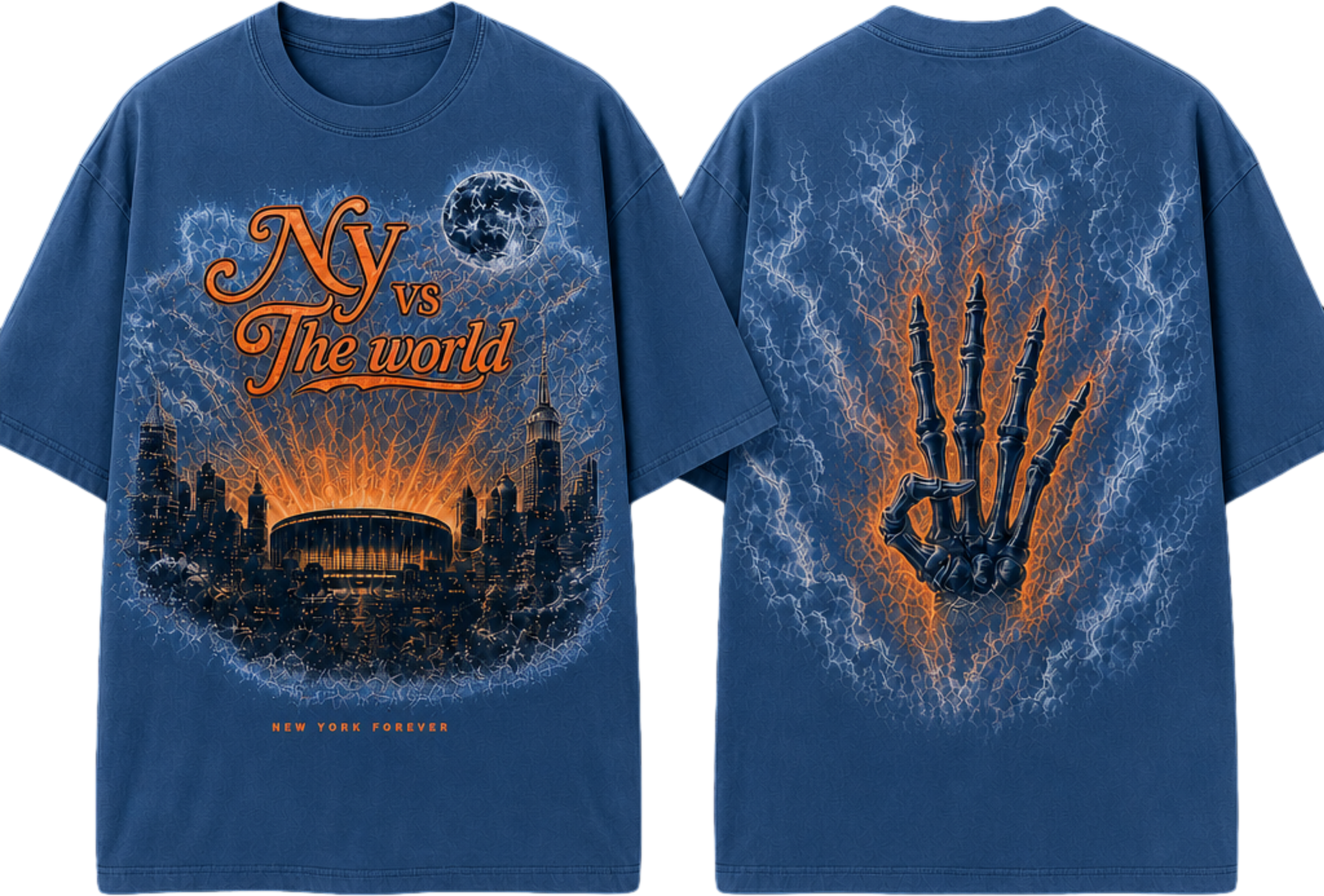 NY vs The World — Knicks In 4 Tee (Pre-Order)